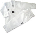 White collar Dobok taekwondo DOUBLE Y "Generation"