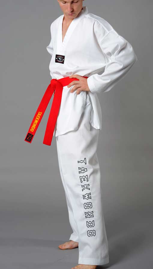 DOUBLE Y ELEGANCE Dobok Taekwondo