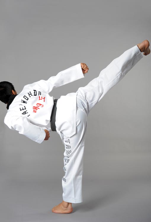 Ceinture Noire De Taekwondo Adulte Instructeur - Largeur 5 Cm, Polyester, Personnalisable Avec Broderie - 14