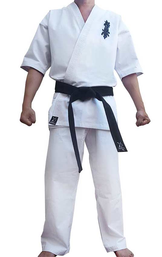 DOUBLE Y Kimono Karate Karategi Blanc