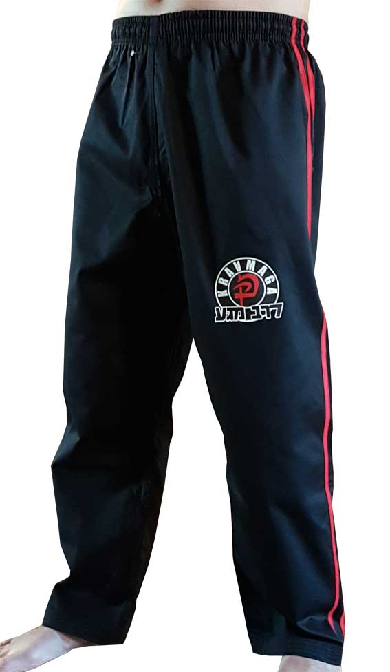 T-Shirtshock Pantalons de Survetement Noir TAM00001 Krav MAGA Arti Marziali