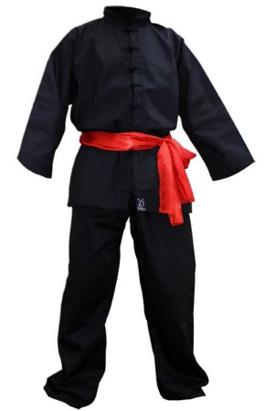 DOUBLE Y Kimono Karate Vo Phuc Noir